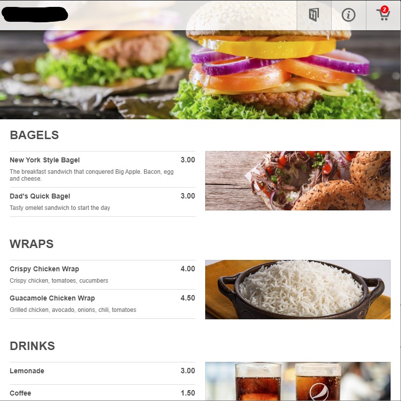 Restaurant Menu – Food Ordering System – Table Reservation – WDS ...