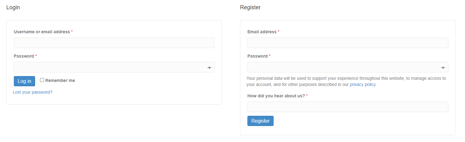 Custom Registration for WooCommerce